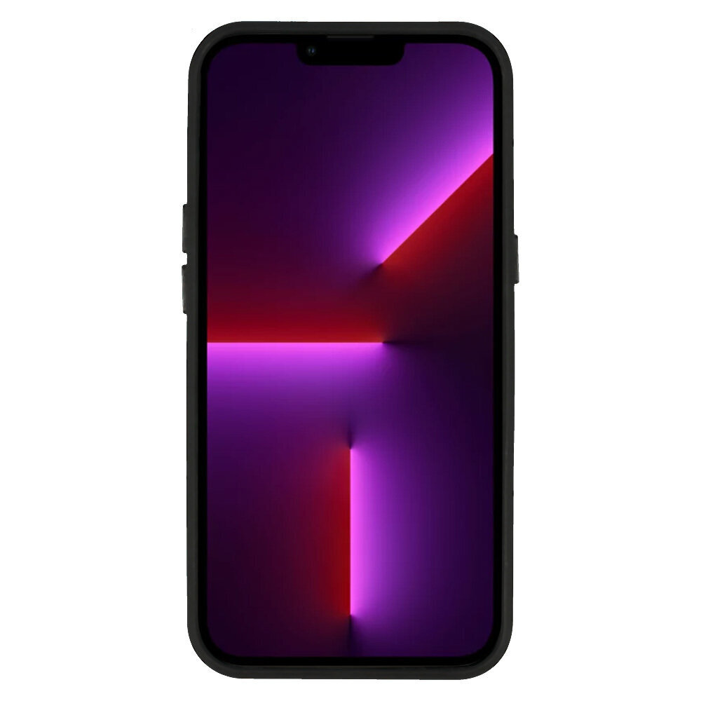 Leather 3D skirtas iPhone 12 Pro D2, juodas kaina ir informacija | Telefono dėklai | pigu.lt