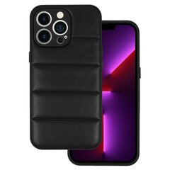 Leather 3D skirtas iPhone X / XS D2, juodas kaina ir informacija | Telefono dėklai | pigu.lt