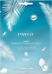 Освежающая тканевая маска для лица после загара Payot Refreshing Masque Coco, 1 шт. цена и информация | Маски для лица, патчи для глаз | pigu.lt