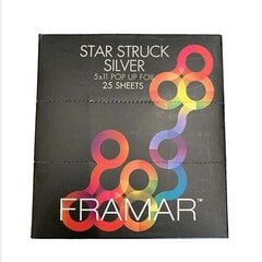 Folijos lapeliai plaukų dažymui Framar Star Struck Silver, 25 vnt. цена и информация | Краска для волос | pigu.lt