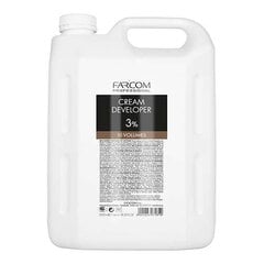 Oksidacinė emulsija Farcom Professional Cream Developer 3% 10 Vol, 3500ml kaina ir informacija | Plaukų dažai | pigu.lt