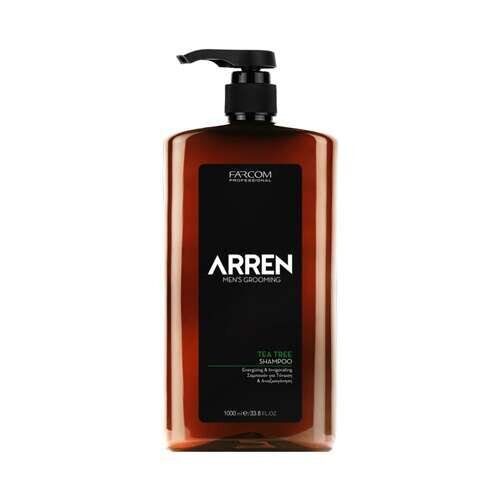 Šampūnas su arbatmedžiu vyrams Farcom Professional ARREN Men's Grooming Tea Three Shampoo, 1000ml kaina ir informacija | Šampūnai | pigu.lt