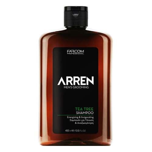 Šampūnas su arbatmedžiu vyrams Farcom Professional Arren Men's Grooming Tea Three Shampoo, 400ml kaina ir informacija | Šampūnai | pigu.lt