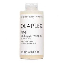 Atkuriamasis šampūnas Olaplex Bond Maintenance No.4 Shampoo, 250ml kaina ir informacija | Šampūnai | pigu.lt