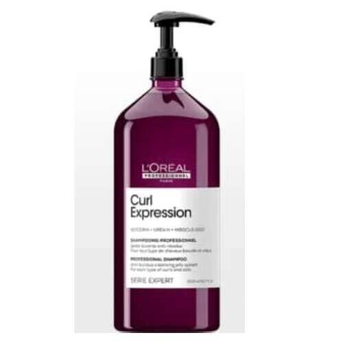 Drėkinamasis plaukų šampūnas Loreal Curl Expression Moist, 500 ml kaina ir informacija | Šampūnai | pigu.lt