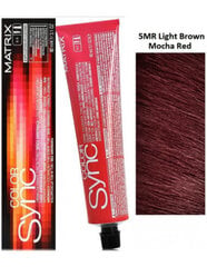 Plaukų dažai Matrix ColorSync 5MR, 90 ml kaina ir informacija | Plaukų dažai | pigu.lt