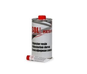 Poliesterinė derva Soll Resin SG7050, 0.5kg kaina ir informacija | Autochemija | pigu.lt