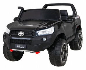 Электромобиль Toyota Hillux, черный цена и информация | Электромобили для детей | pigu.lt