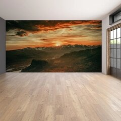 Фотообои с изображением неба и  гор Обои с красивым пейзажем Декор интерьера - 390 х 280 см цена и информация | Интерьерные наклейки | pigu.lt
