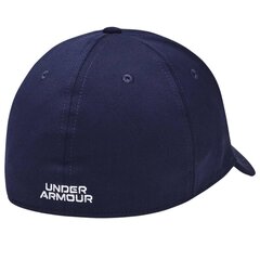 Czapka z daszkiem męska Under Armour Blitzing granatowa 1376700 410 цена и информация | Женские шапки | pigu.lt