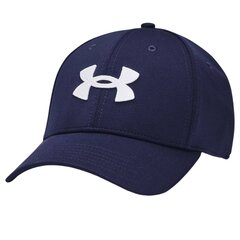 Czapka z daszkiem męska Under Armour Blitzing granatowa 1376700 410 цена и информация | Женские шапки | pigu.lt