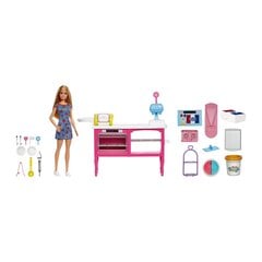 Lėlė su priedais Barbie kavinė kaina ir informacija | Žaislai mergaitėms | pigu.lt