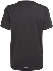 Футболка Adidas B Sl Tee GN1467/176, черная цена и информация | Рубашки для мальчиков | pigu.lt