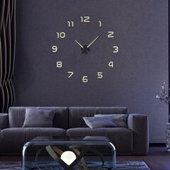 JULMAN Очень большие настенные часы - стрелки T4302L цена и информация | Часы | pigu.lt