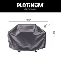 Чехол для газового гриля Platinum AeroCover 165х61хВ110 цена и информация | Аксессуары для гриля и барбекю | pigu.lt