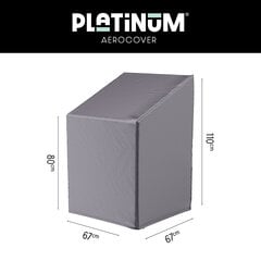 Защитный чехол для садовых стульев  Platinum AeroCover 67x67хВ80/110 цена и информация | Подушки, наволочки, чехлы | pigu.lt