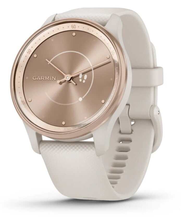 Смарт-часы Garmin Vivomove Trend 010-02665-01, белый кремовый цена | pigu.lt