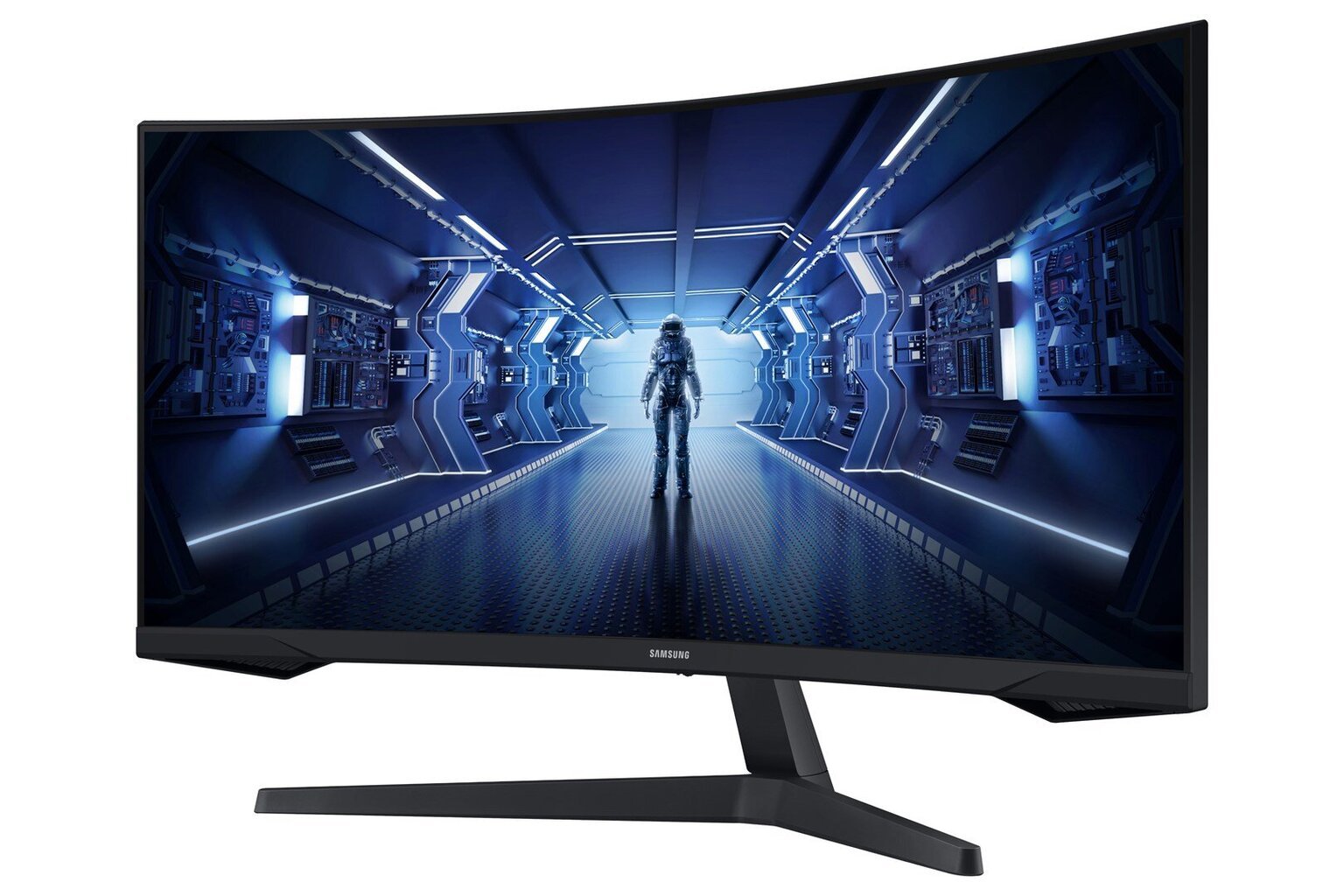 Samsung Odyssey C34G55TWWP kaina ir informacija | Monitoriai | pigu.lt