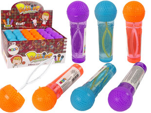 Мыльные пузыри Микрофон 3 цвета 40мл цена и информация | Игрушки для песка, воды, пляжа | pigu.lt
