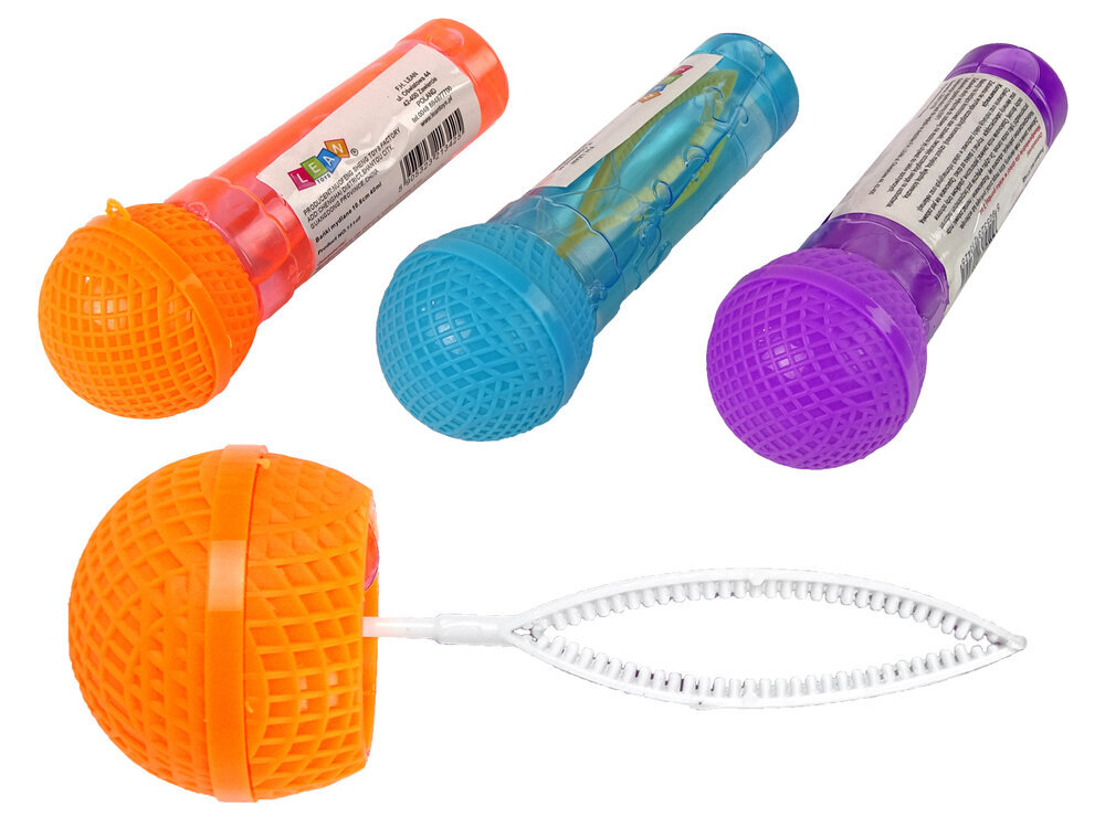 Muilo burbulai Lean Toys Mikrofonas, 40ml kaina ir informacija | Vandens, smėlio ir paplūdimio žaislai | pigu.lt