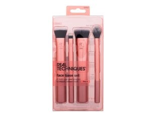 Набор косметических кистей Real Techniques Flawless Base 2.0 Brush Set, 4 штуки цена и информация | Кисти для макияжа, спонжи | pigu.lt