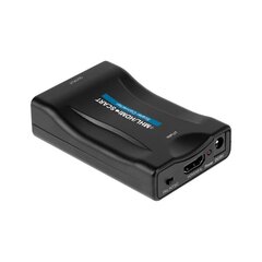 Inna HDMI Scart adapteris, juoda цена и информация | Адаптеры, USB-разветвители | pigu.lt