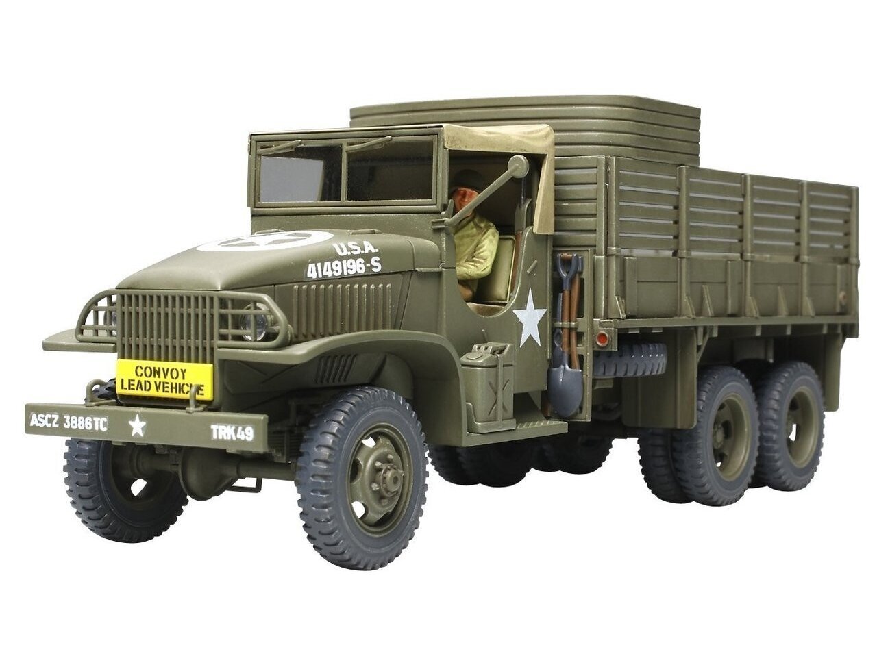 Surenkamas modelis Tamiya U.S. 2.5 Ton 6x6 Cargo Truck, 1/48, 32548 kaina ir informacija | Konstruktoriai ir kaladėlės | pigu.lt