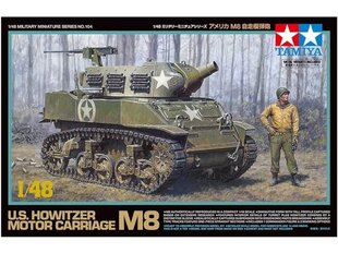 Surenkamas modelis Tamiya U.S. Howitzer Motor Carriage M8, 1/48, 32604 kaina ir informacija | Konstruktoriai ir kaladėlės | pigu.lt