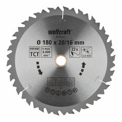 Pjovimo diskas Wolfcraft 6734000 kaina ir informacija | Mechaniniai įrankiai | pigu.lt