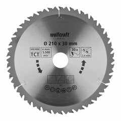 Pjovimo diskas Wolfcraft 6737000 kaina ir informacija | Mechaniniai įrankiai | pigu.lt