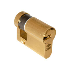 цилиндр Cisa Asix 1.0e300.12.0.00sz.c5 Латунь Короткая камера (30 x 40 mm) цена и информация | Дверные замки | pigu.lt