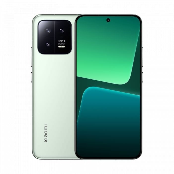 Xiaomi 13 5G 8/256GB MZB0D9YEU Flora Green цена и информация | Mobilieji telefonai | pigu.lt