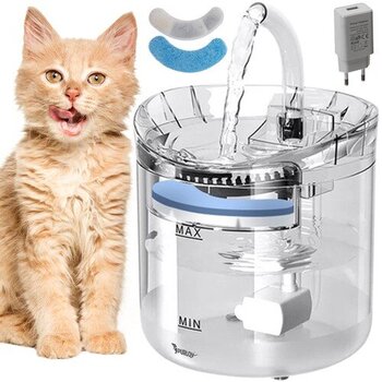 Purlov фонтанчик для воды для домашних животных, 2 л цена и информация | Миски, ящики для корма | pigu.lt