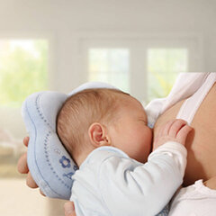 Kūdikio pagalvėlė, 30x25 cm, blue kaina ir informacija | Vokeliai, miegmaišiai, pagalvės | pigu.lt