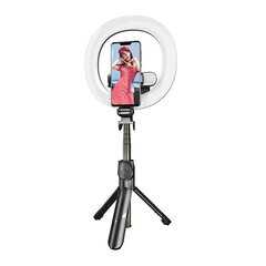 Selfie stick| tripod Puluz double LED цена и информация | Осветительное оборудование для фотосъемок | pigu.lt