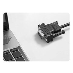 Ugreen cable adapter cable VGA (male) - HDMI (female) 0.15m black (CM513) цена и информация | Адаптеры, USB-разветвители | pigu.lt