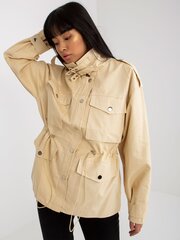 Женская куртка Valino, бежевый цена и информация | Женские куртки | pigu.lt