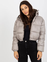 Женская светло-бежевая зимняя куртка цена и информация | Женские куртки | pigu.lt