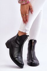 Aulinukai moterims Nicole 2785/037, juodi kaina ir informacija | Aulinukai, ilgaauliai batai moterims | pigu.lt