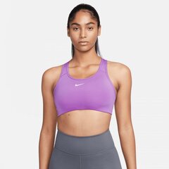 Sportinė liemenėlė moterims Nike Swoosh W BV3636533, violetinė kaina ir informacija | Liemenėlės | pigu.lt