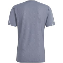 Adidas marškinėliai vyrams, pilki цена и информация | Мужские футболки | pigu.lt
