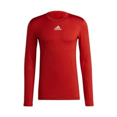 Adidas termo marškinėliai vyrams TechFit Warm M H23126, raudoni kaina ir informacija | Vyriški termo apatiniai | pigu.lt