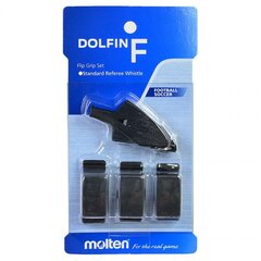 Švilpukas Molten Delfin F, juodas kaina ir informacija | Švilpukai | pigu.lt