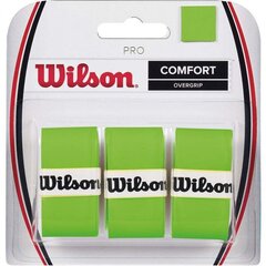 Įvyniojimo sporto įtaisas Wilson Pro Comfort, 3vnt, žalias kaina ir informacija | Stalo teniso raketės, dėklai ir rinkiniai | pigu.lt