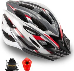 Велосипедный шлем со светодиодной подсветкой цена и информация | Шлемы | pigu.lt