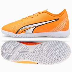 Futbolo batai Puma Ultra Play IT Jr., oranžiniai kaina ir informacija | Futbolo bateliai | pigu.lt