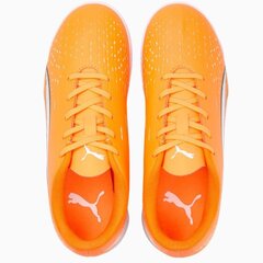 Futbolo batai Puma Ultra Play IT Jr., oranžiniai kaina ir informacija | Futbolo bateliai | pigu.lt