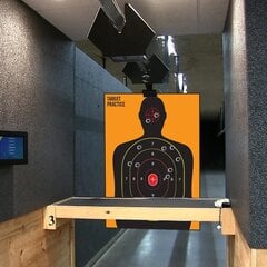 Виниловые плакаты Цели для практиики стрельбы по дальности Набор мишеней для стрельбы с силуэтом человека - 10 шт. (40 х 60 см) цена и информация | Интерьерные наклейки | pigu.lt