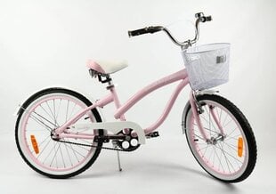 Велосипед TomaBike 20 дюймов, светло-розовый цена и информация | Велосипеды | pigu.lt