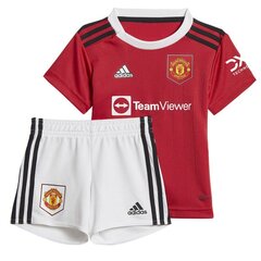 Adidas sportinis komplektas berniukams Manchester United Home H64046 H64046, raudonas kaina ir informacija | Komplektai berniukams | pigu.lt